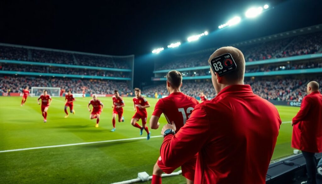 Как анализировать футбол во время матча: часы реального времени - иллюстрация