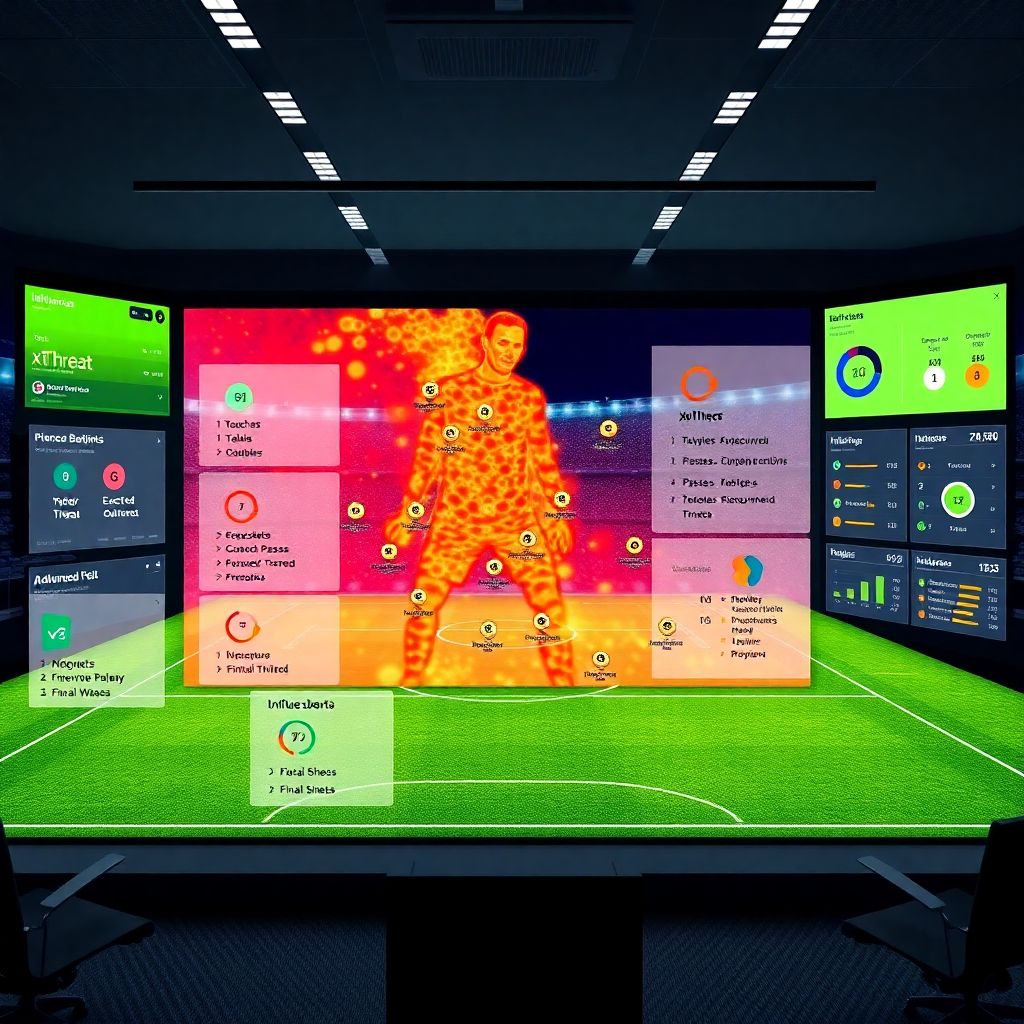 Оценка эффективности игроков по тепловым картам и параметрам влияния на матч