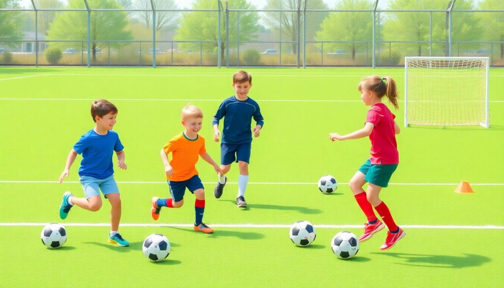 Индивидуальная техника: дриблинг, обводка, финты и точность паса - иллюстрация