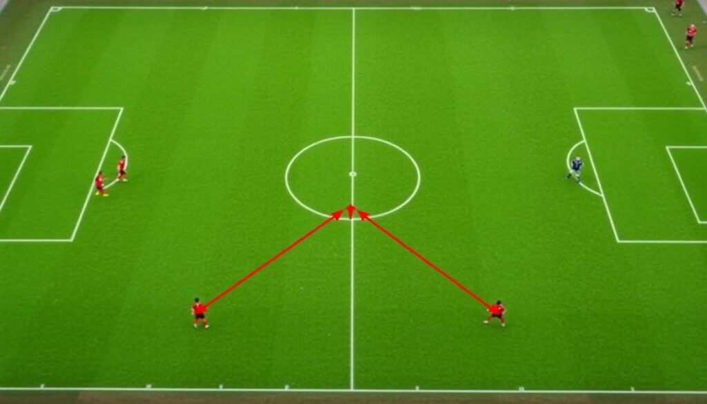 Эффективные способы прессинга без потери позиционной безопасности - иллюстрация