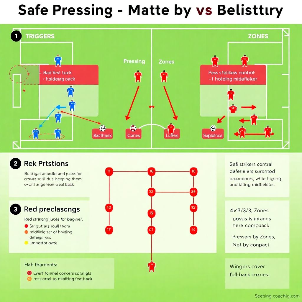 Эффективные способы прессинга без потери позиционной безопасности в футболе