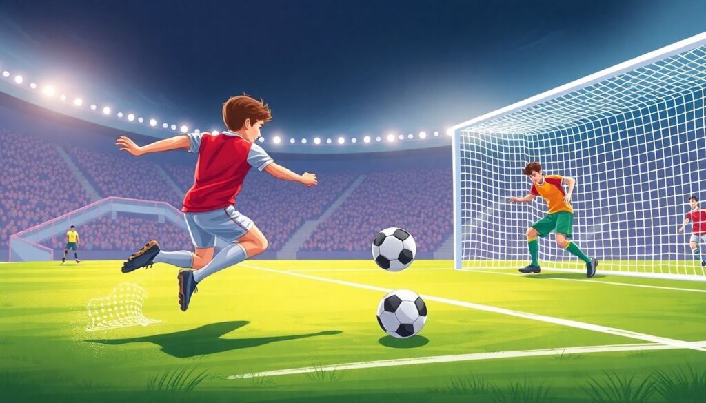 Как развивать дальний удар у молодых игроков - иллюстрация