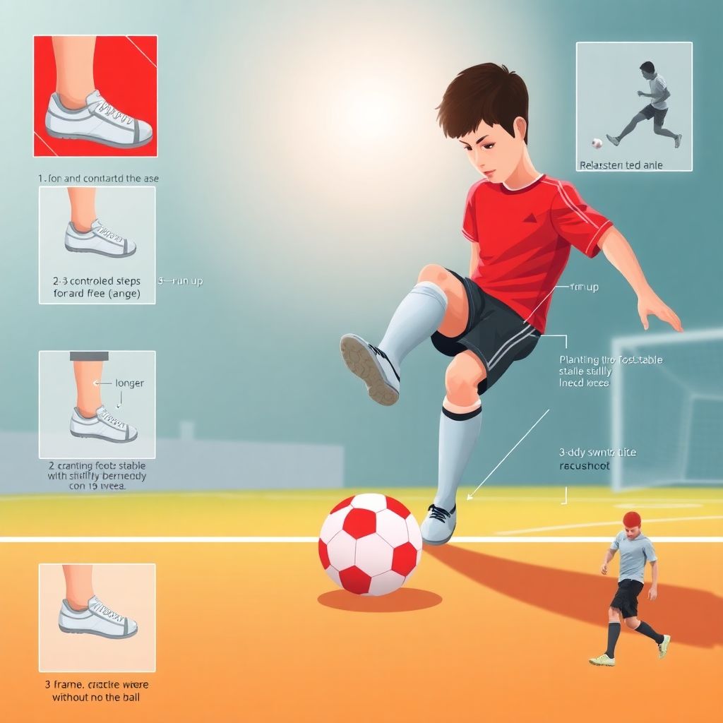 Как развивать дальний удар у молодых игроков в футболе