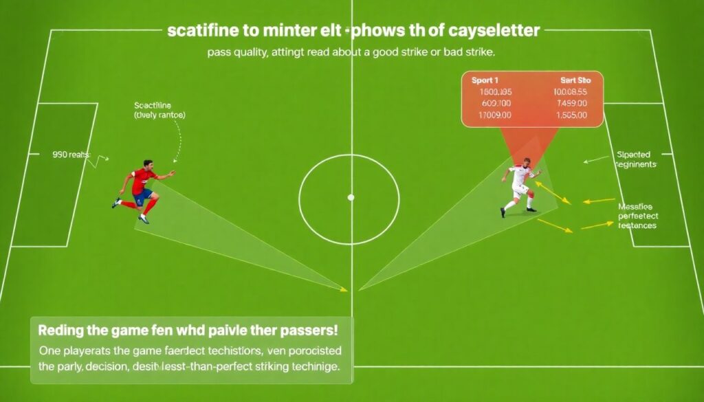 От чего зависит качество паса на разных дистанциях - иллюстрация