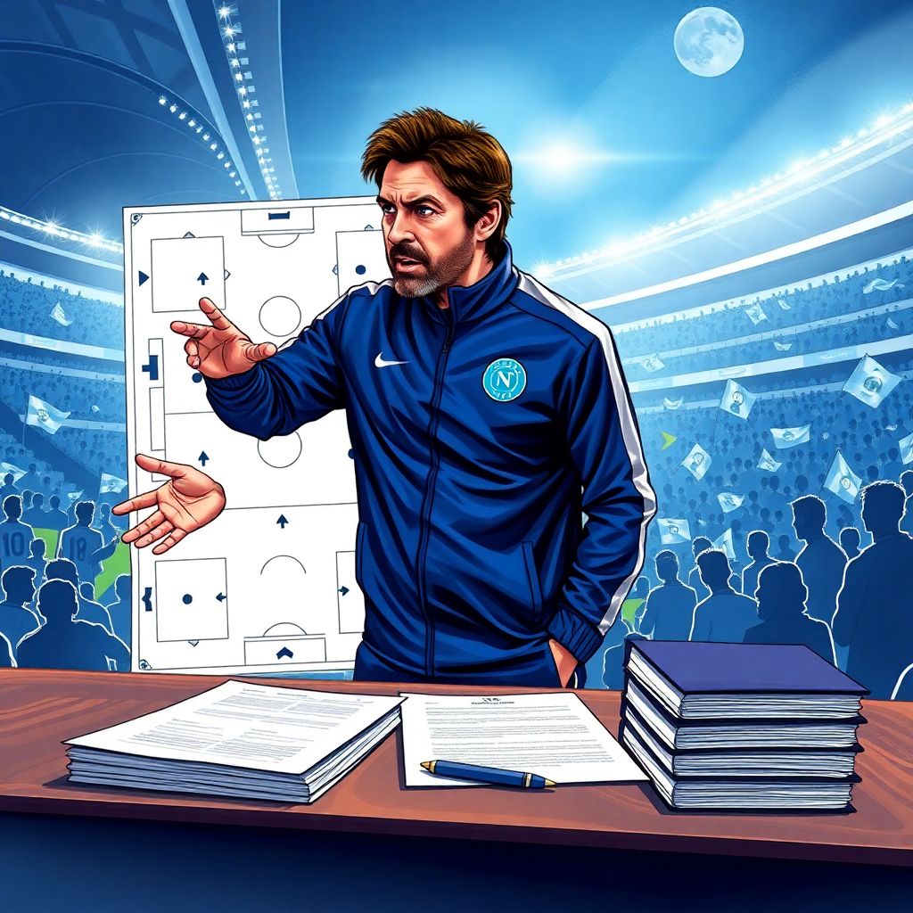 Наполи продлит контракт с Антонио Конте и строит долгосрочный проект