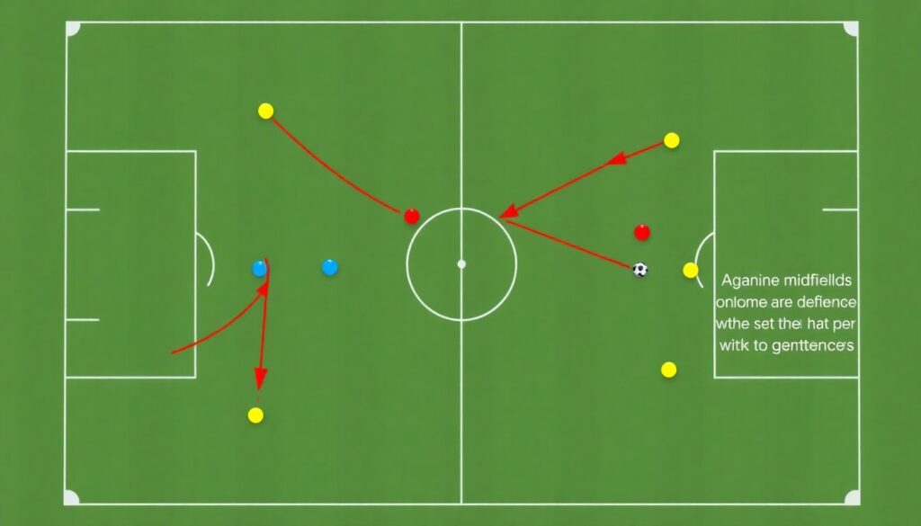 Секреты выстраивания связок между защитниками и опорниками - иллюстрация