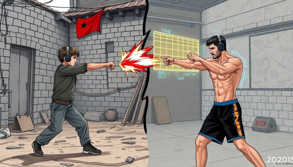 Правила оптимизации силы удара и точности ударов - иллюстрация