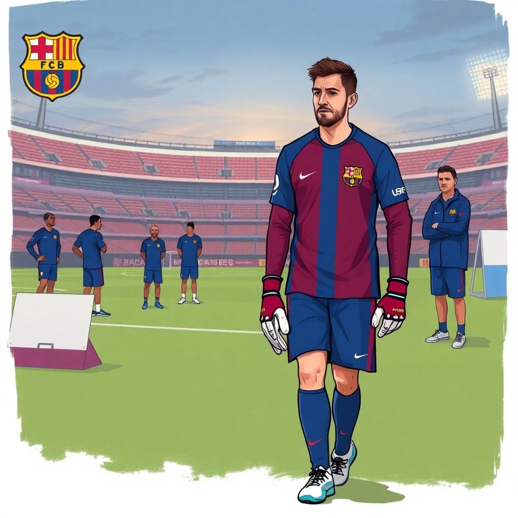 Тер Штеген травмирован и пропустит Суперкубок Испании для Барселоны